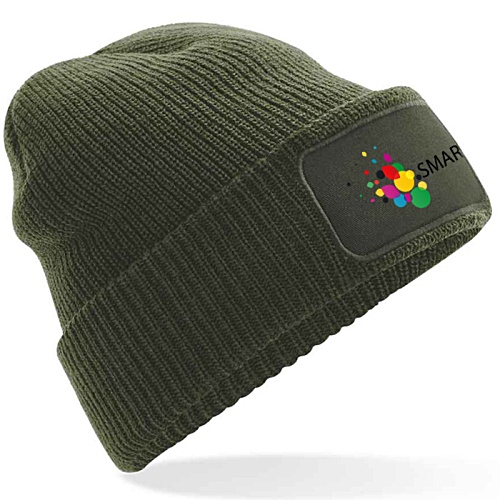 Beechfield Thinsulate Patch Beanie - Digital Print Main Image