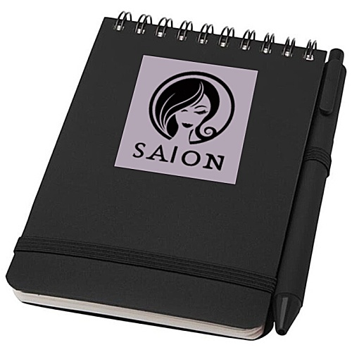 Thalaasa A6 Wiro Jotter Ocean Notebook & Pen - Printed Main Image