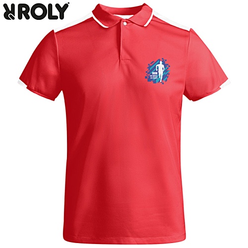 Tamil Men's Sports Polo Shirt - Digital Print Main Image