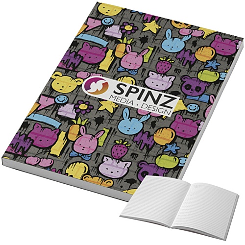 Austen A5 Soft Cover Notebook - Lined Sheets Main Image