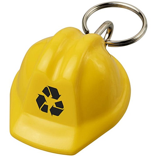 Kolt Hard Hat Recycled Keyring Main Image