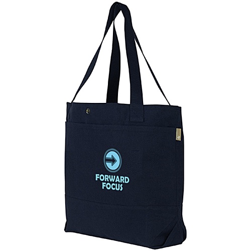 Walmer Recycled Popper Tote - Digital Print Main Image
