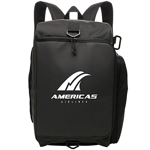 Recycled 2-in-1 Duffel Backpack Main Image
