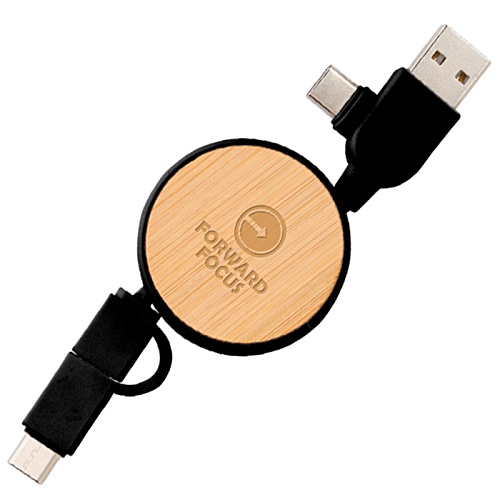 Ponza Charging Cable - Engraved Main Image