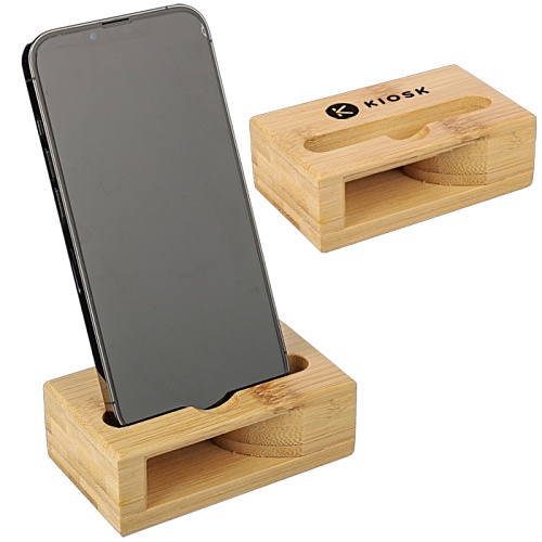Echo Bamboo Phone Stand Main Image