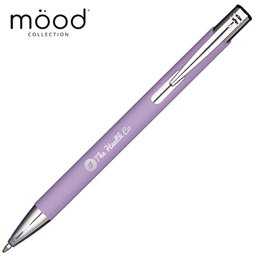 Mood Recycled Soft Feel Pen - Engraved Main Image