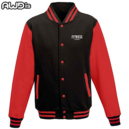 AWDis Varsity Jacket - Printed Main Image