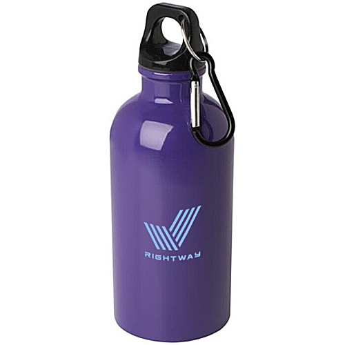 Oregon 400ml Recycled Stainless Steel Bottle - Budget Print Main Image