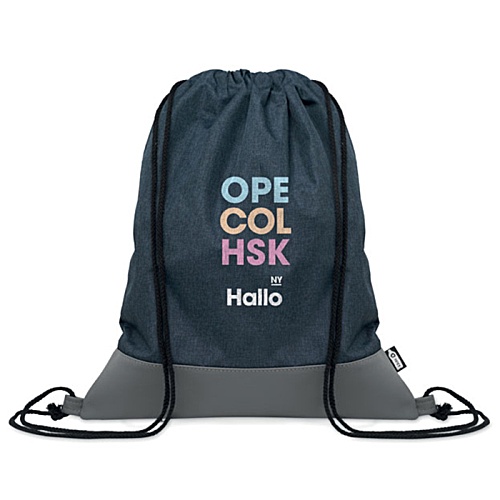Libag Recycled Drawstring Bag - Digital Print Main Image