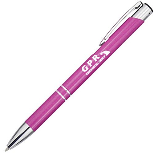 Moneta Recycled Pen - Blue Ink - Printed Main Image
