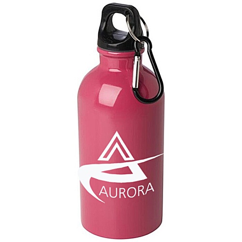 Oregon 400ml Recycled Stainless Steel Bottle - Wrap-Around Print Main Image