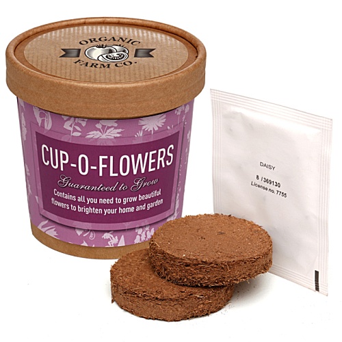 Cup-O-Flowers Natural Grow Kit Main Image