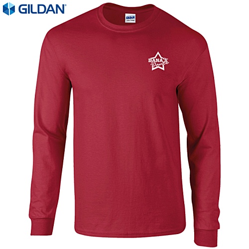 Gildan Ultra Cotton Long Sleeved T-Shirt - Colours Main Image