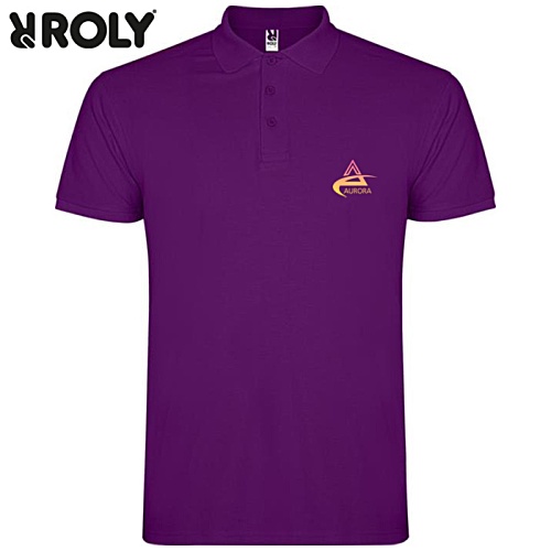 Star Men's Polo Shirt - Digital Print Main Image