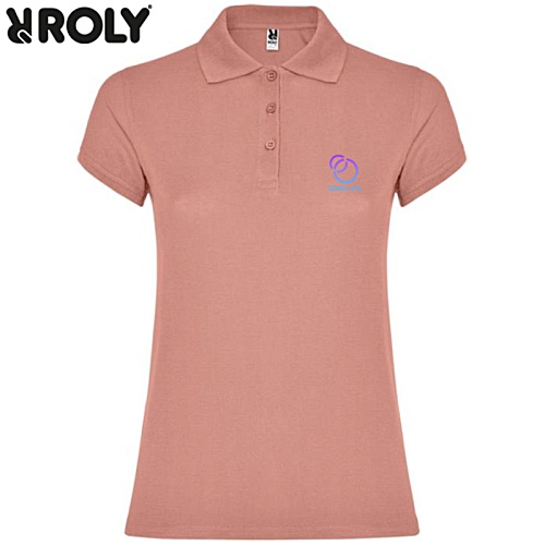 Star Women's Polo Shirt - Digital Print Main Image