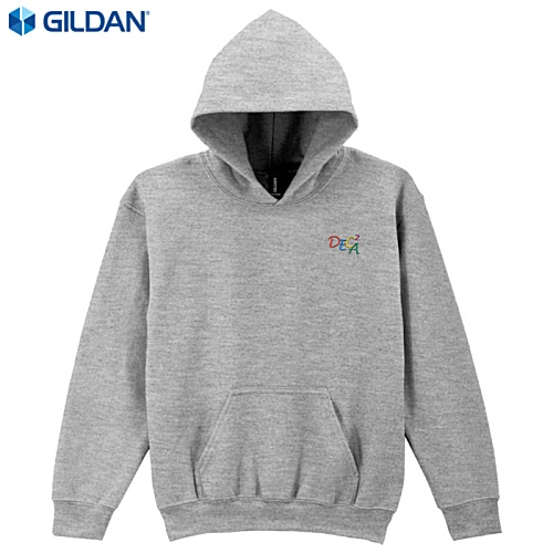 Gildan Kids' Heavy Blend Hooded Sweatshirt - Embroidered Main Image
