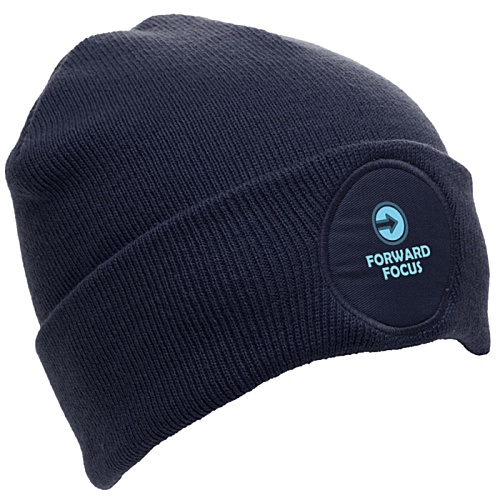 Circular Patch Beanie - Digital Print Main Image