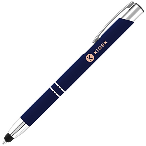 Electra Recycled Classic Soft Touch Stylus Pen - Printed Main Image