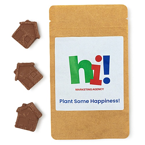 House Shaped Seed Bombs Pouch Main Image