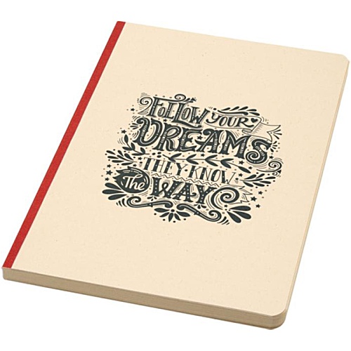 Liliana A5 Recycled Soft Cover Notebook - Printed Main Image