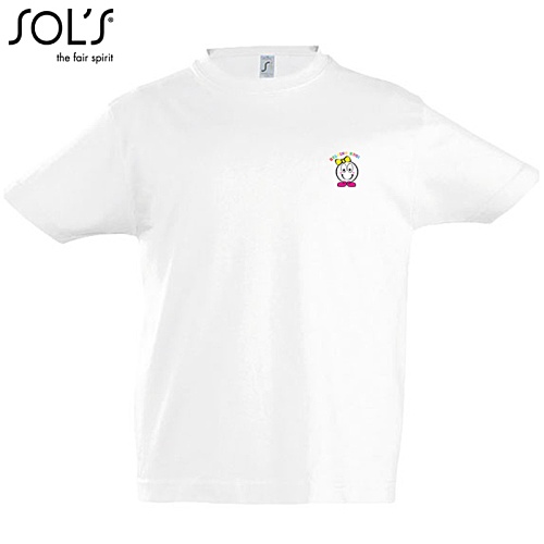 SOL's Imperial Kids' T-Shirt - White - Digital Print Main Image