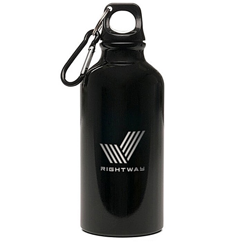 Pollock 400ml Recycled Aluminium Sports Bottle - Engraved - 2 Day Main Image
