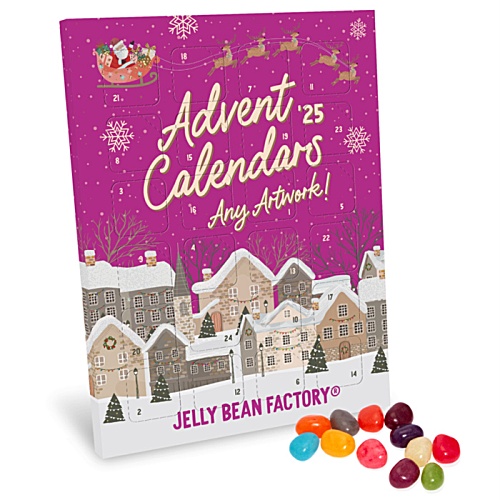 SEASONAL Large Advent Calendar - Gourmet Jelly Beans Main Image