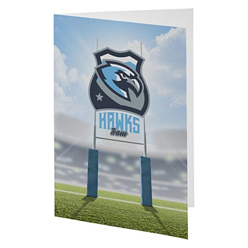 Herald A5 Greeting Card - Portrait Main Image