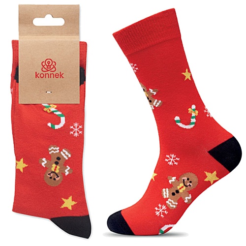 Christmas Socks - Gingerbread Main Image