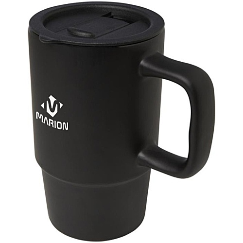 Carter Ceramic Mug with Lid - Wrap-Around Print Main Image