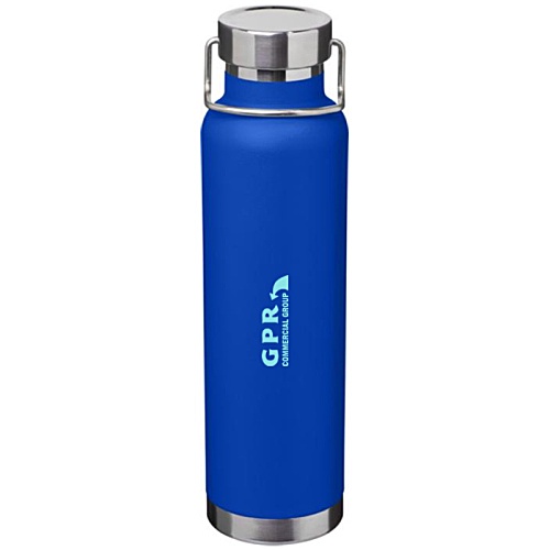 Thor 650ml Recycled Insulated Water Bottle - Budget Print Main Image