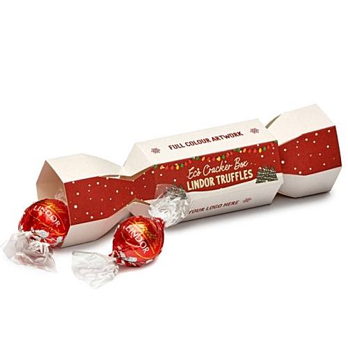 Christmas Cracker - Lindor Chocolate Truffles Main Image