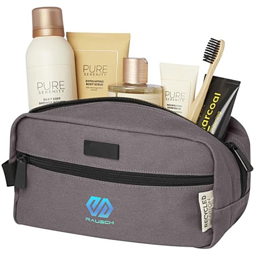 Joey Recycled Toiletry Bag - Digital Print Main Image