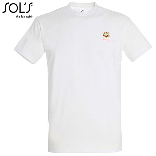 SOL's Imperial T-Shirt - White - Digital Print - 3 day Main Image