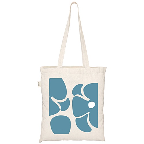 Manhattan Recycled Tote - Natural - Printed Main Image