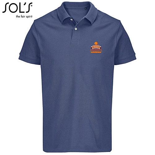 SOL's Pacific Polo Shirt - Colours - Digital Print Main Image
