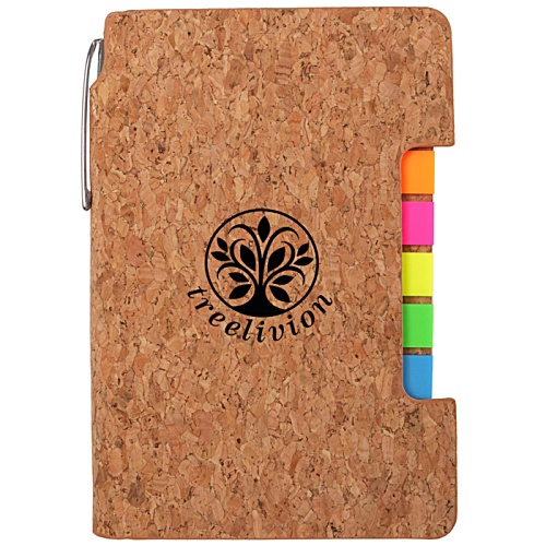 Cortez Cork Notebook with Flags Main Image