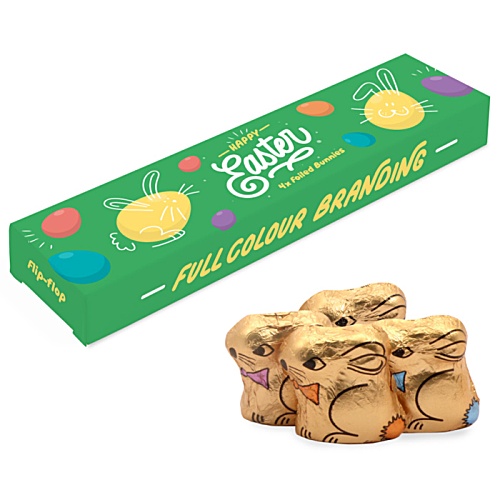 Slim Box - Chocolate Foil Bunnies Main Image