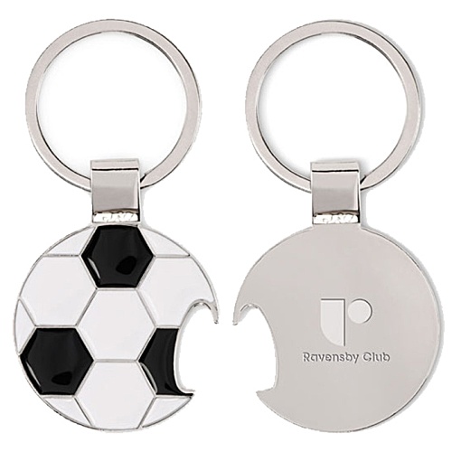 Football Bottle Opener Keyring Main Image