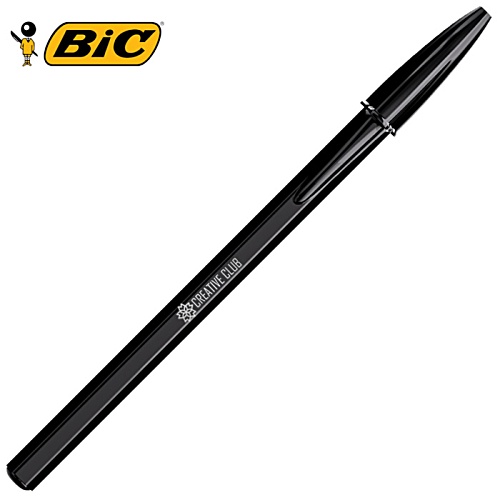 BIC® Cristal Re New Pen - Black Barrel Main Image