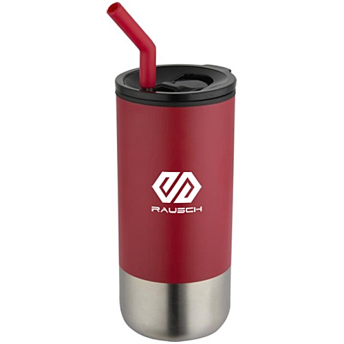 Grayson Insulated Tumbler with Straw - Budget Print Main Image