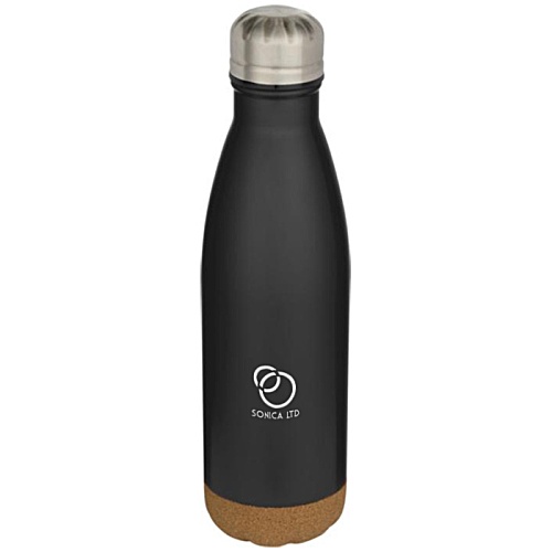 Cove Cork 500ml Vacuum Insulated Bottle - Engraved Main Image