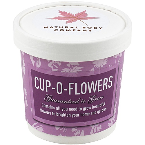 Cup-O-Flowers White Grow Kit Main Image