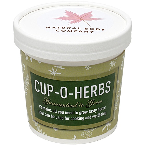 Cup-O-Herbs White Grow Kit Main Image