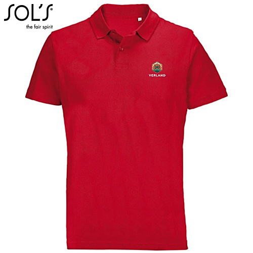 SOL's Pulse Unisex Polo Shirt - Digital Print Main Image