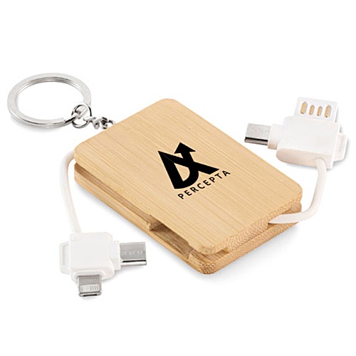 Bupow Charging Cable Keyring Main Image