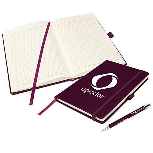 Holms A5 Notebook with Printed Pen Main Image