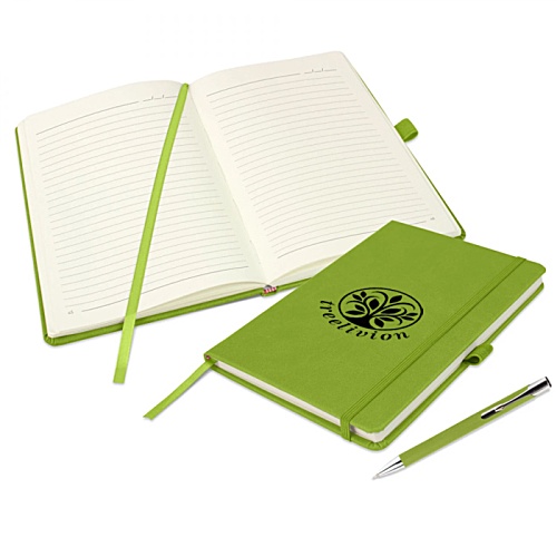 Holms A5 Notebook with Plain Pen Main Image
