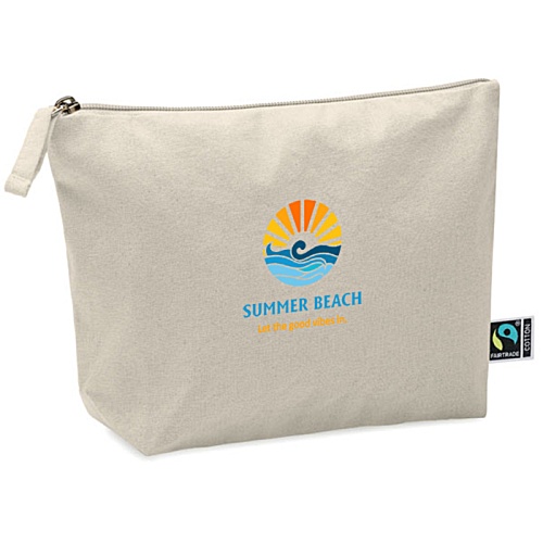 Osole Fairtrade Premium Cotton Toiletry Bag - Digital Print Main Image