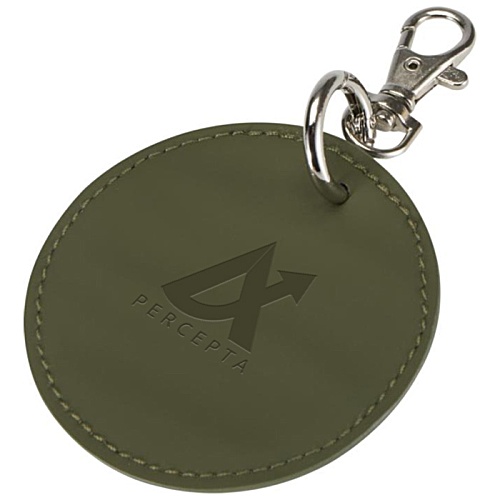 Resi Plus Recycled Round Keyring Main Image